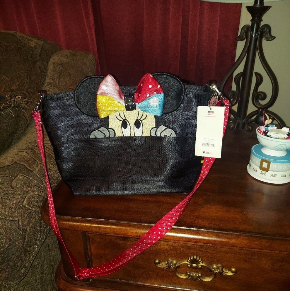 Harveys Disney Minnie Mouse Lots of Dots Mini Streamline Tote